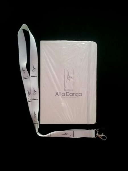 Pack Branco | Notebook Branco + Porta-chaves Branco