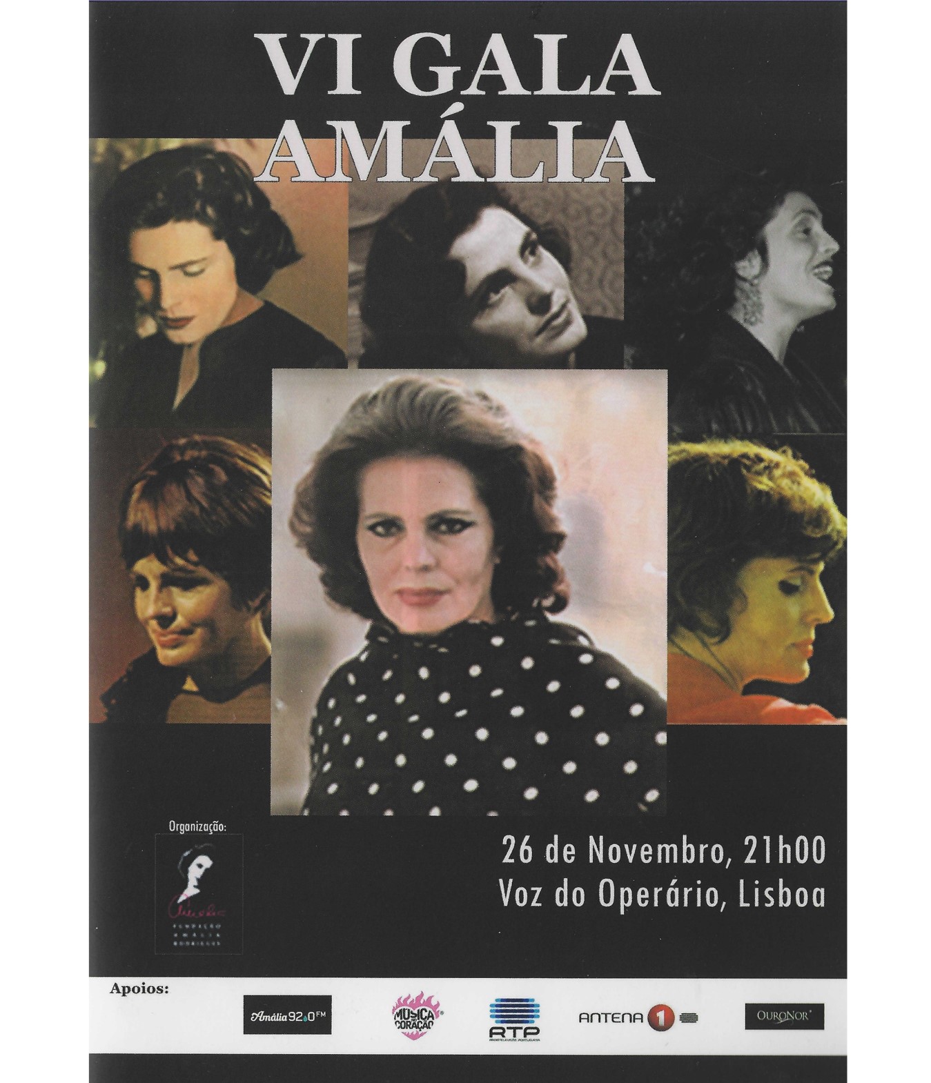 Abertura da VI Gala Amália
